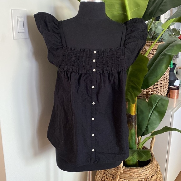 Old Navy Baby Doll Top with cap sleeves - Picture 3 of 7